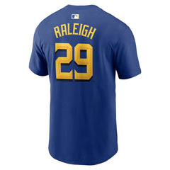 Cal Raleigh Seattle Mariners Nike City Connect Name & Number T-Shirt - MLB