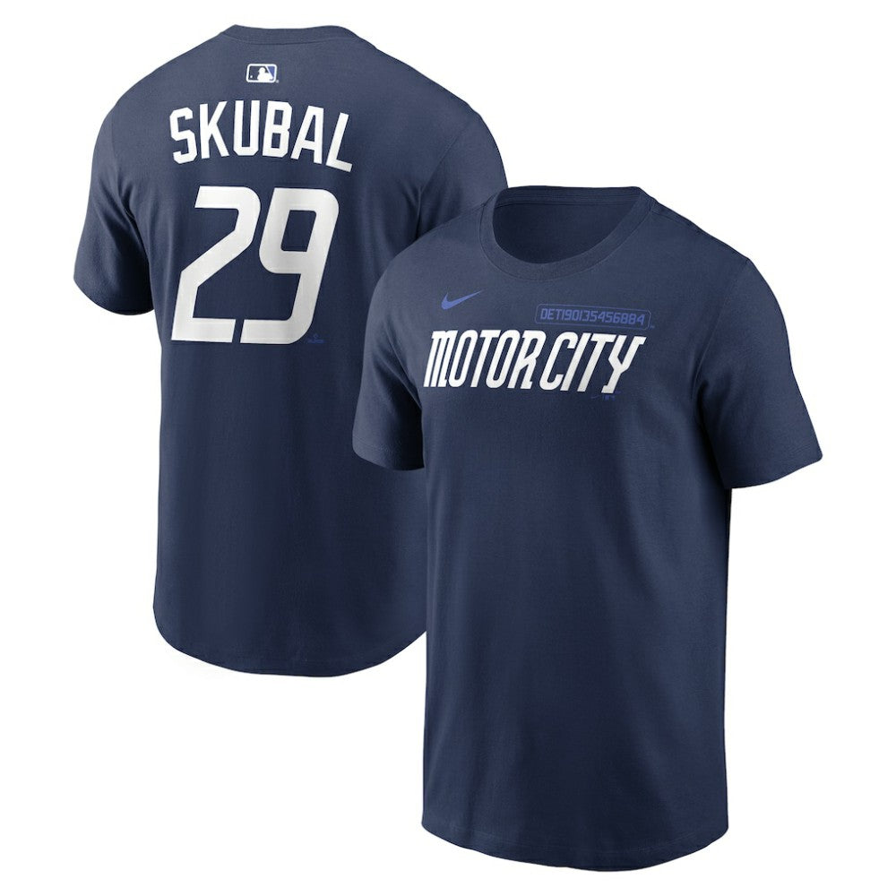 Tarik Skubal Detroit Tigers Nike City Connect Name & Number T-Shirt - MLB