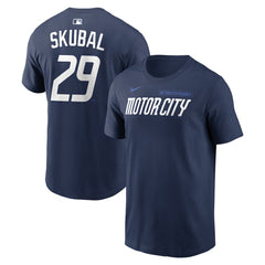 Tarik Skubal Detroit Tigers Nike City Connect Name & Number T-Shirt - MLB