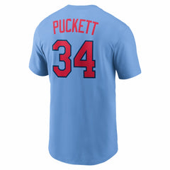 Kirby Puckett Minnesota Twins Nike Cooperstown Collection Name & Number T-Shirt - MLB