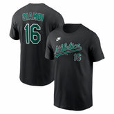 Jason Giambi Athletics Nike Cooperstown Collection Name & Number T-Shirt - MLB
