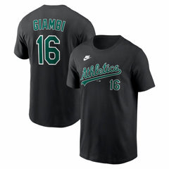 Jason Giambi Athletics Nike Cooperstown Collection Name & Number T-Shirt - MLB