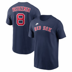 Carl Yastrzemski Boston Red Sox Nike Cooperstown Collection Name & Number T-Shirt - MLB