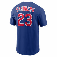 Ryne Sandberg Chicago Cubs Nike Cooperstown Collection Name & Number T-Shirt - MLB