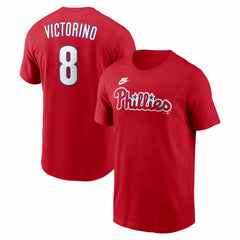 Shane Victorino Philadelphia Phillies Nike Cooperstown Collection Name & Number T-Shirt - MLB