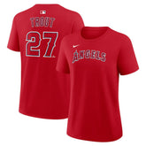 Mike Trout Los Angeles Angels Nike Women's Name & Number T-Shirt - MLB