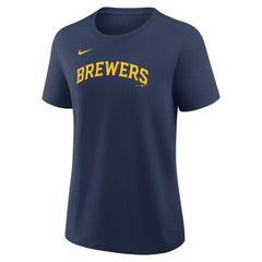 Christian Yelich Milwaukee Brewers Nike Women's Name & Number T-Shirt - MLB