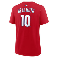 J.T. Realmuto Philadelphia Phillies Nike Women's Name & Number T-Shirt - MLB