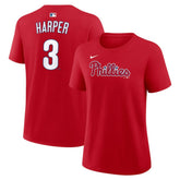 Bryce Harper Philadelphia Phillies Nike Women's Name & Number T-Shirt - MLB