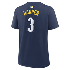 Bryce Harper Philadelphia Phillies Nike Women's City Connect Name & Number T-Shirt - MLB