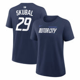 Tarik Skubal Detroit Tigers Nike Women's City Connect Name & Number T-Shirt - MLB