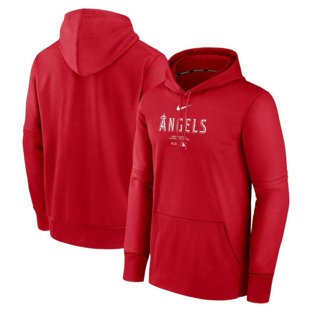 Los Angeles Angels Nike Authentic Collection Practice Performance Pullover Hoodie - MLB