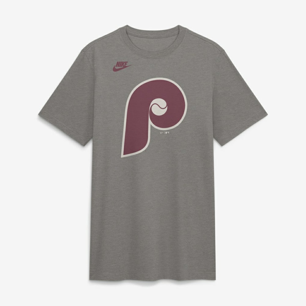 Philadelphia Phillies Nike Cooperstown Logo Tri-Blend T-Shirt - MLB