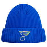 St. Louis Blues Pro Standard Classic Core Cuffed Knit Hat - Royal - NHL