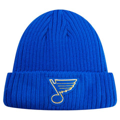 St. Louis Blues Pro Standard Classic Core Cuffed Knit Hat - Royal - NHL