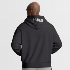 Las Vegas Raiders Oversized Type Play Location Hoodie Black | Fanatics