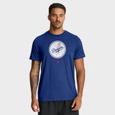 Los Angeles Dodgers Nike Tri-Blend Logo T-Shirt - MLB