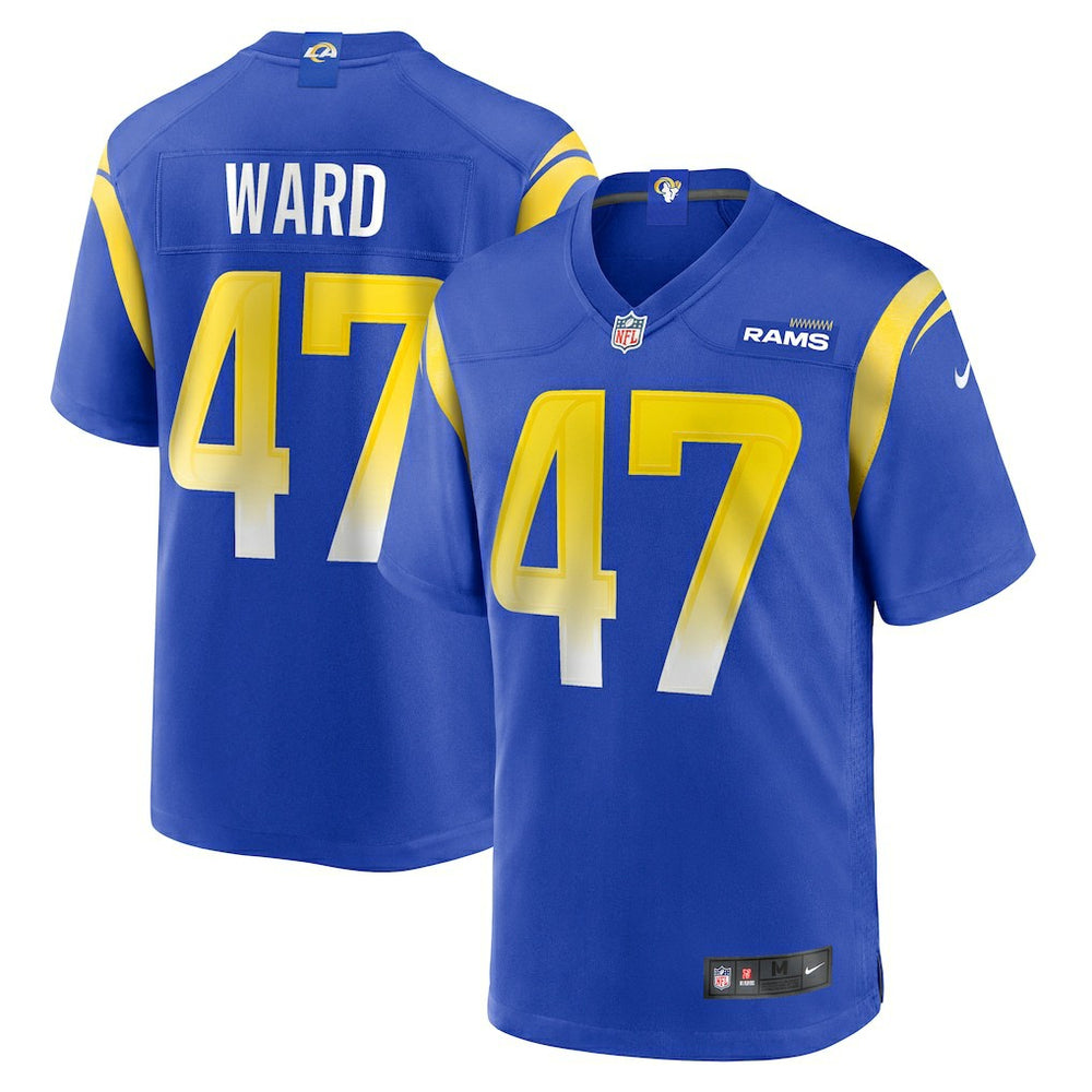 Alex Ward Los Angeles Rams Home Game Jersey Royal | Nike for Sale