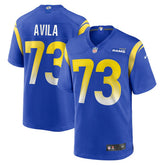 Steve Avila Los Angeles Rams Home Game Jersey Royal | Nike for Sale