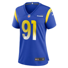 Kobie Turner Los Angeles Rams Women's Home Game Jersey Royal | Nike for Sale