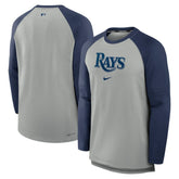 Tampa Bay Rays Nike Authentic Collection Game Time Raglan Performance Long Sleeve T-Shirt - MLB