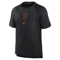 San Francisco Giants Nike Authentic Collection Pregame Raglan Performance T-Shirt - MLB