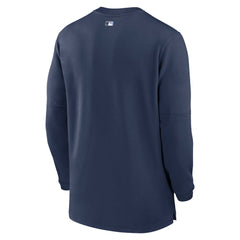 Tampa Bay Rays Nike Authentic Collection Game Time Performance Quarter-Zip Top - MLB