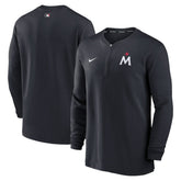 Minnesota Twins Nike Authentic Collection Game Time Performance Quarter-Zip Top - MLB