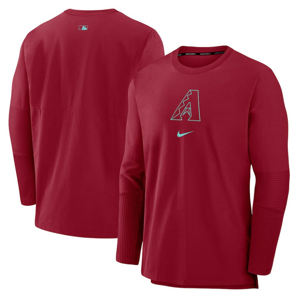 Arizona Diamondbacks Nike Authentic Collection Player Dri-FIT Lightweight Pullover - MLB