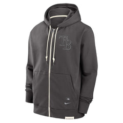 Tampa Bay Rays Nike Authentic Collection Travel Player Performance Full-Zip Hoodie - MLB
