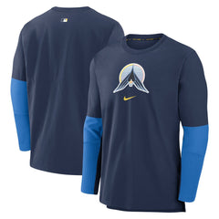 Minnesota Twins Nike Authentic Collection Player Dri-FIT Lightweight Pullover - MLB