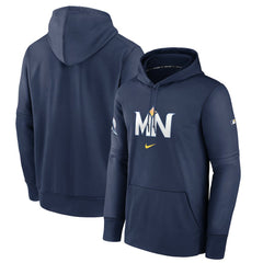 Minnesota Twins Nike 2024 City Connect Authentic Collection Practice Performance Pullover Hoodie - MLB