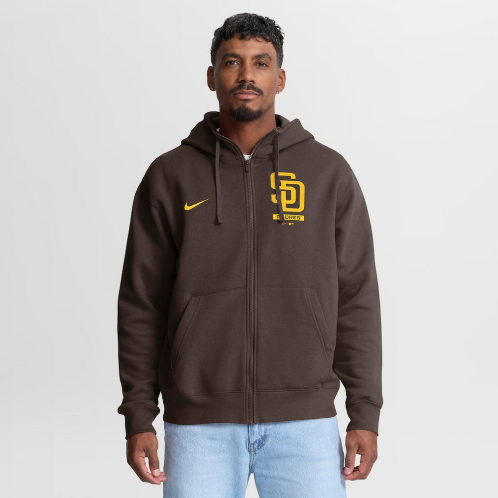 San Diego Padres Nike Primetime Lockup Full-Zip Hoodie - MLB