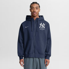 New York Yankees Nike Primetime Lockup Full-Zip Hoodie - MLB