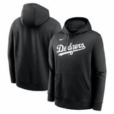 Los Angeles Dodgers Nike Logo Club Fleece Hoodie - MLB