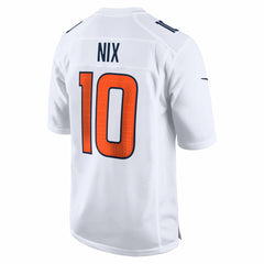 Bo Nix Denver Broncos Tundra Fashion Game Jersey White | Nike for Sale