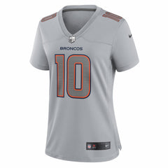 Bo Nix Denver Broncos Women's Fashion Atmosphere Fashion Game Jersey Gray | Nike for Sale