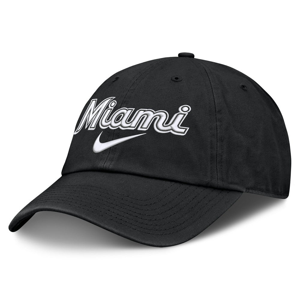 Miami Marlins Nike Primetime Club Adjustable Hat - MLB
