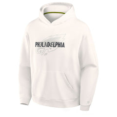 Philadelphia Eagles Oversized Type Play Location Hoodie Cream | Fanatics