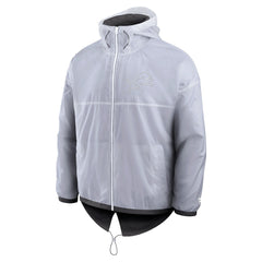 Detroit Lions Type Play Down Full-Zip Jacket White | Fanatics