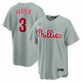 Bryce Harper Philadelphia Phillies Nike Road Replica Jersey - MLB