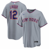 Francisco Lindor New York Mets Nike Road Replica Jersey - MLB