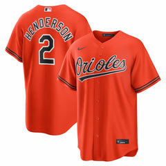 Gunnar Henderson Baltimore Orioles Nike Alternate 2 Replica Jersey - MLB