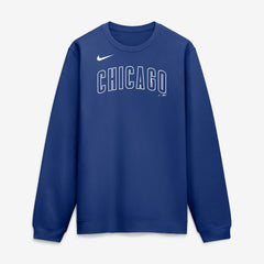 Chicago Cubs Nike Primetime Wordmark Sweatshirt - MLB