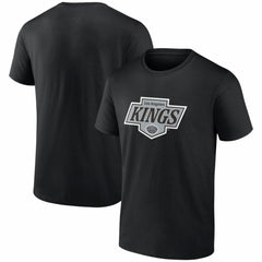 Los Angeles Kings Logo Athletic Essential T-Shirt - Black - NHL
