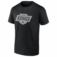 Los Angeles Kings Logo Athletic Essential T-Shirt - Black - NHL