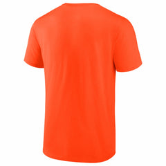 Edmonton Oilers Logo Athletic Essential T-Shirt - Orange - NHL
