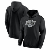 Los Angeles Kings Logo Athletic Essential Hoodie - Black - NHL