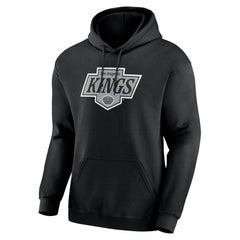 Los Angeles Kings Logo Athletic Essential Hoodie - Black - NHL