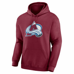 Colorado Avalanche Logo Athletic Essential Hoodie - Burgundy - NHL